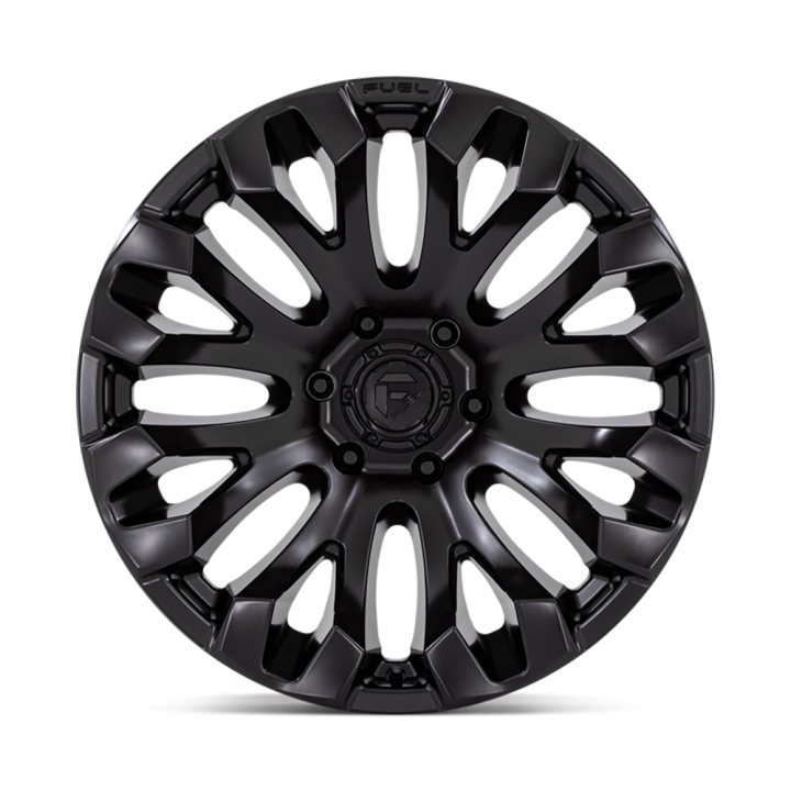 Felga aluminiowa D831 Quake Blackout Fuel - ujęcie 3