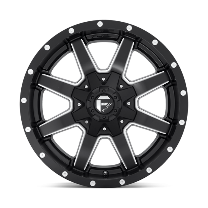 Felga aluminiowa D538 Maverick Matte Black Milled Fuel - ujęcie 2