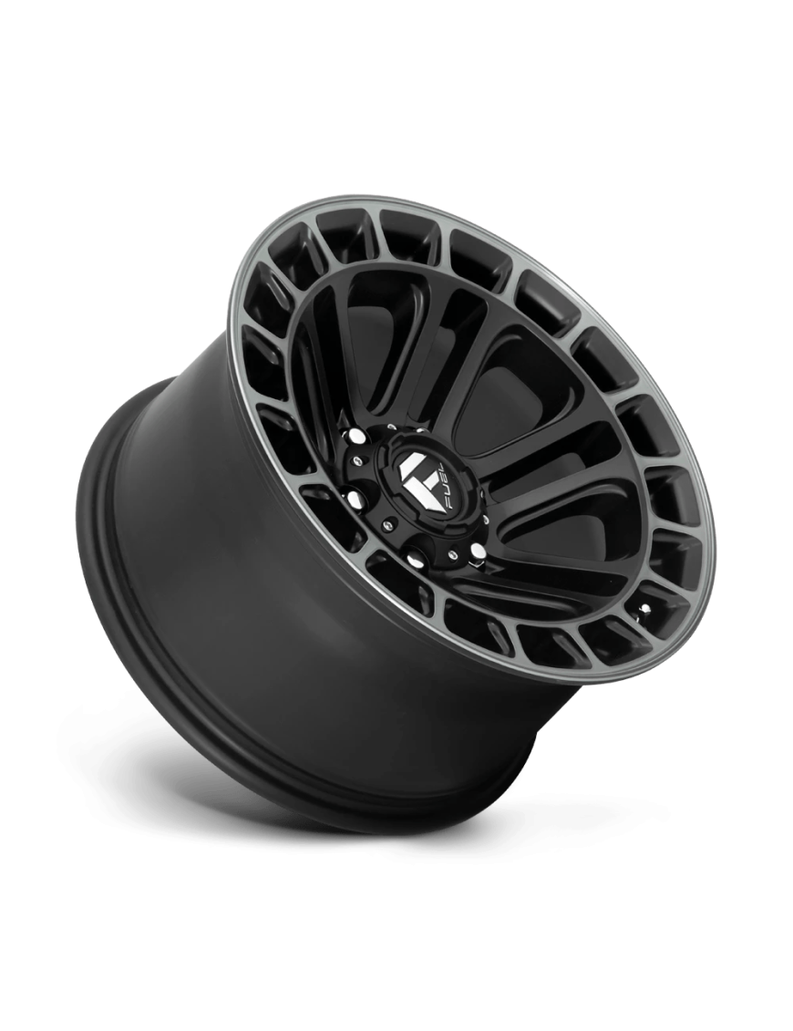 Felga aluminiowa D720 Heater Matte Black Double Dark Tint Machined Fuel - ujęcie 2