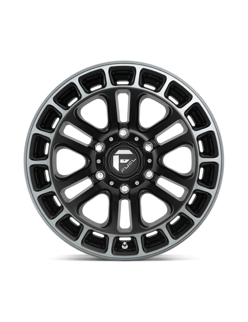 Felga aluminiowa D720 Heater Matte Black Double Dark Tint Machined Fuel - ujęcie 3