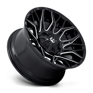Felga aluminiowa D769 Twitch Glossy Black Milled Fuel - ujęcie 2