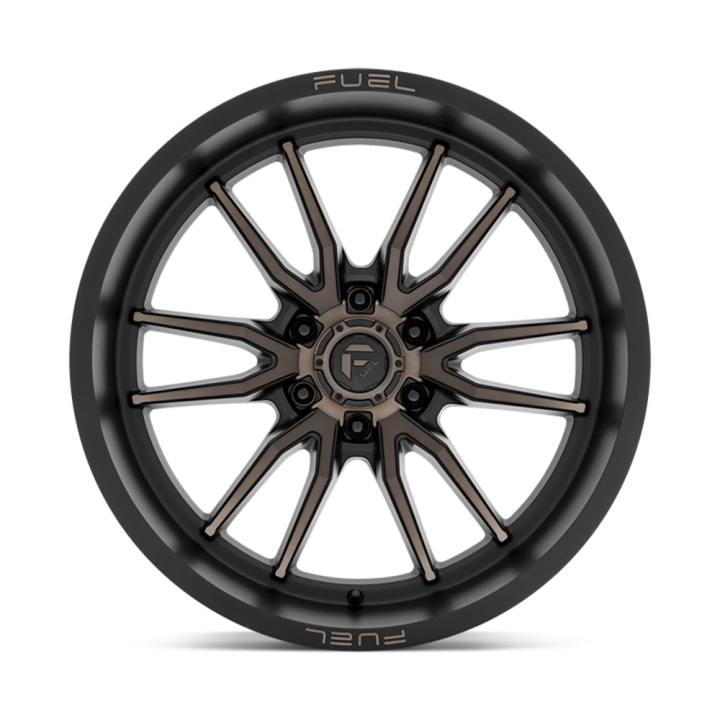 Felga aluminiowa D762 Clash Matte Black Double Dark Tint Fuel - ujęcie 3