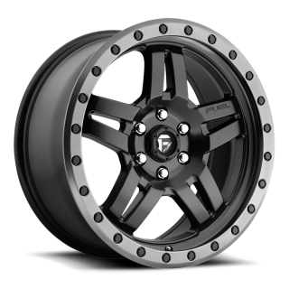 Felga aluminiowa D557 Anza Matte Black GUN Metal Ring Fuel