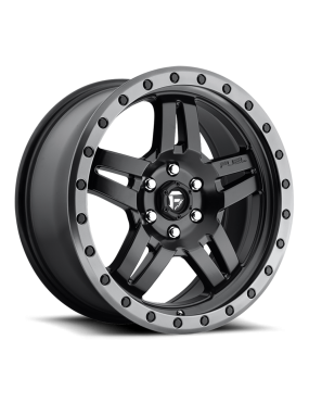 Felga aluminiowa D557 Anza Matte Black GUN Metal Ring Fuel