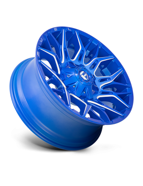 Felga aluminiowa D770 Twitch Anodized Blue Milled Fuel - ujęcie 3