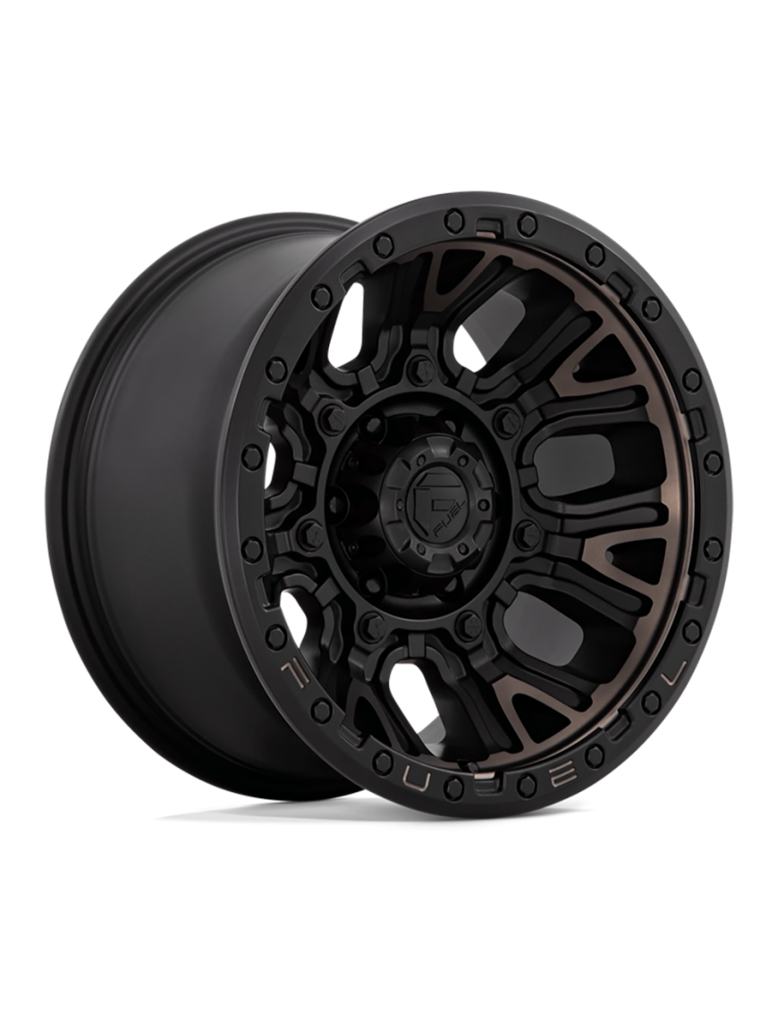 Felga aluminiowa D824 Traction Matte Black W/ Double Dark Tint Fuel