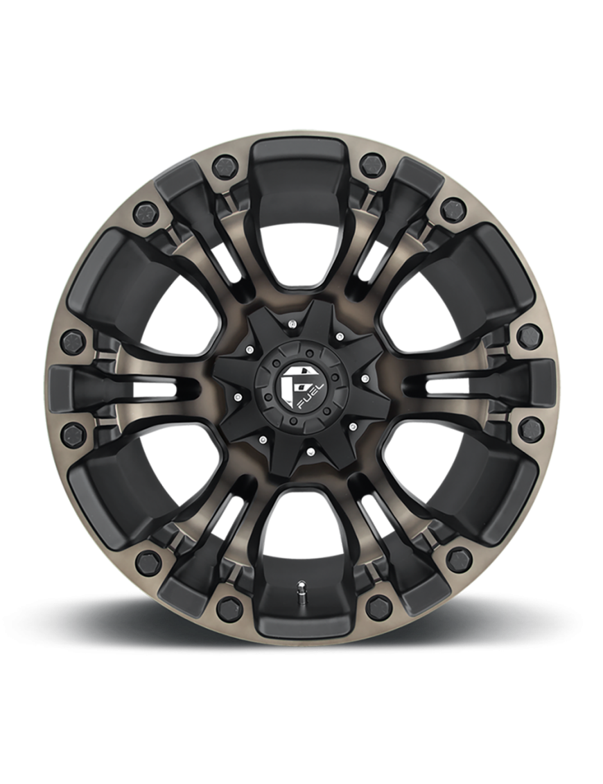 Felga aluminiowa D569 Vapor Matte Black Double Dark Tint Fuel - ujęcie 2