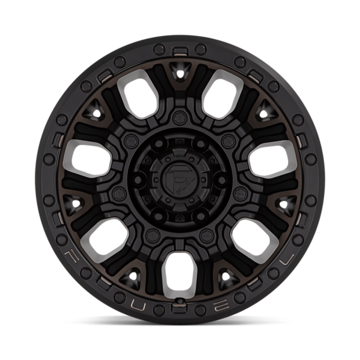 Felga aluminiowa D824 Traction Matte Black W/ Double Dark Tint Fuel - ujęcie 3