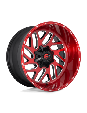 Felga aluminiowa D691 Triton Candy RED Milled Fuel