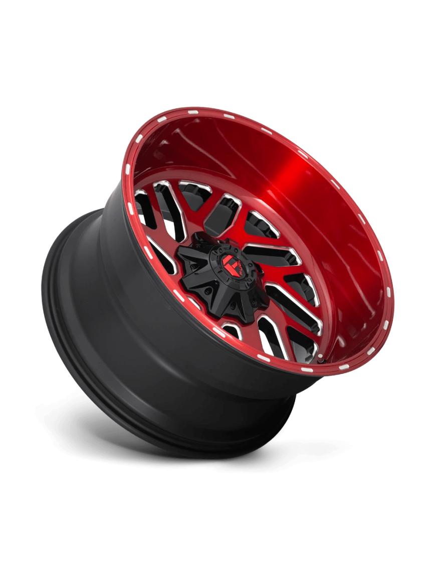 Felga aluminiowa D691 Triton Candy RED Milled Fuel - ujęcie 2