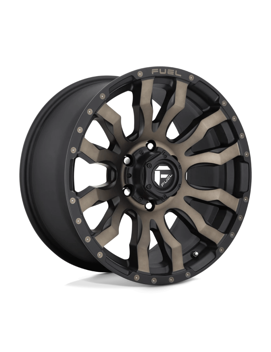 Felga aluminiowa D674 Blitz Matte Black Double Dark Tint Fuel