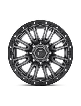Felga aluminiowa D680 Rebel Matte GUN Metal Black Bead Ring Fuel - ujęcie 3