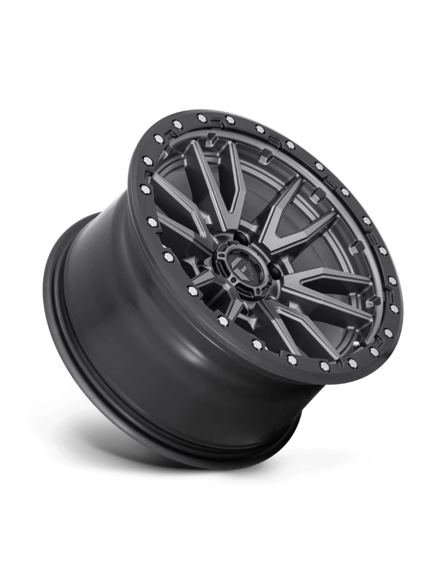 Felga aluminiowa D680 Rebel Matte GUN Metal Black Bead Ring Fuel - ujęcie 2