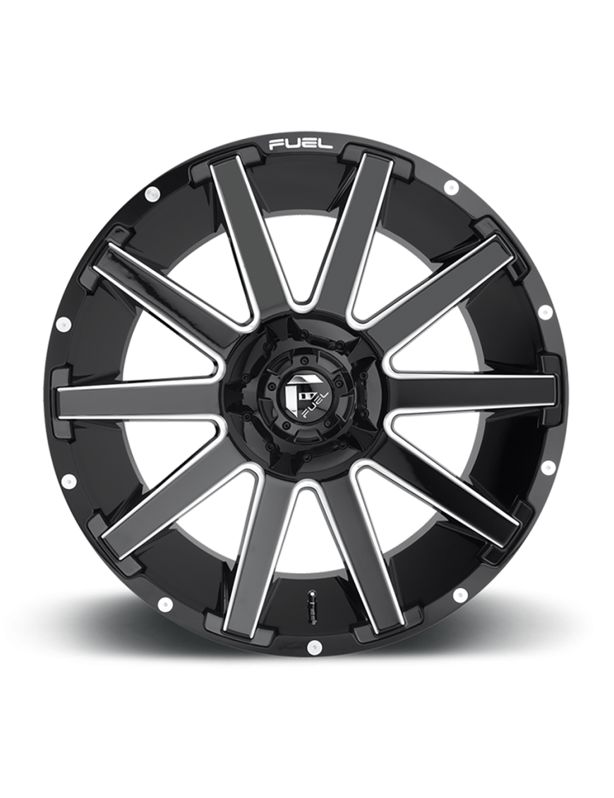 Felga aluminiowa D615 Contra Gloss Black Milled Fuel - ujęcie 3