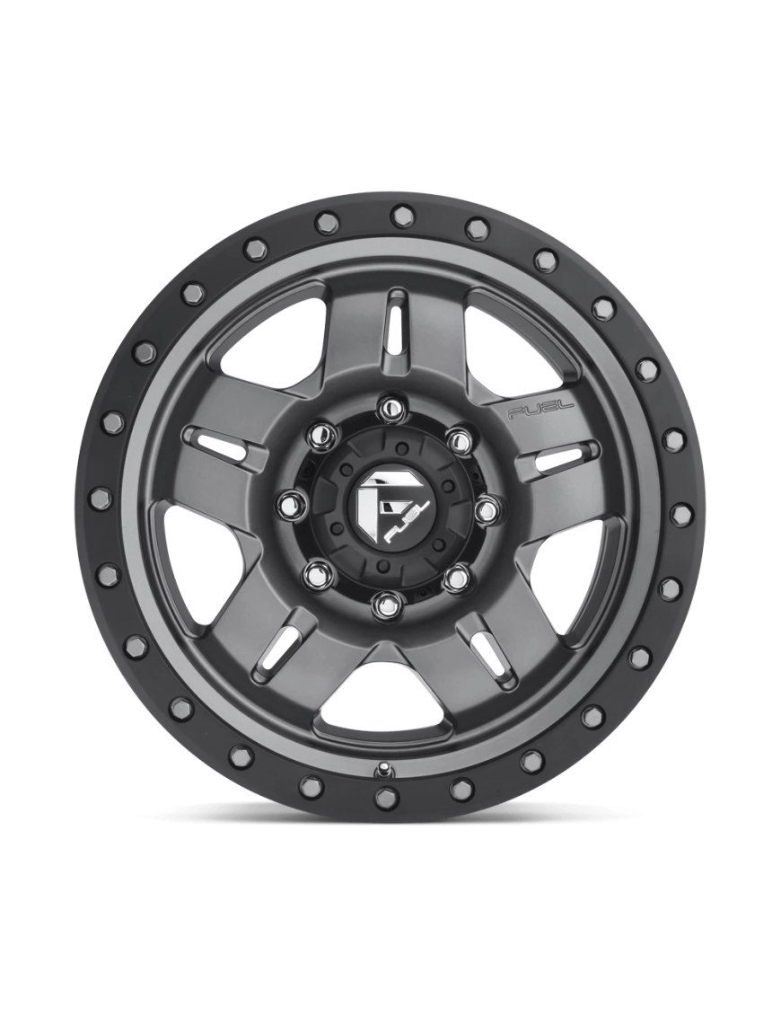 Felga aluminiowa D558 Anza Matte GUN Metal Black Bead Ring Fuel - ujęcie 3