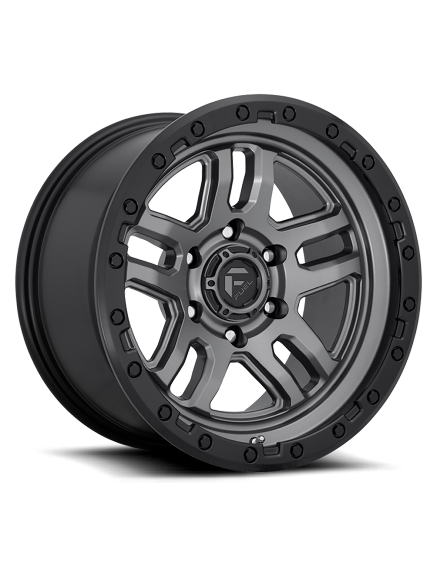Felga aluminiowa D701 Ammo Matte GUN Metal Black Bead Ring Fuel