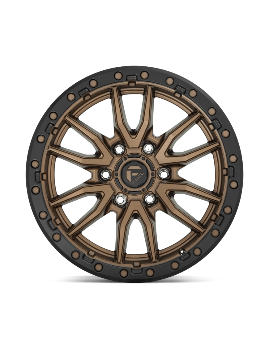 Felga aluminiowa D681 Rebel Matte Bronze Black Bead Ring Fuel - ujęcie 3