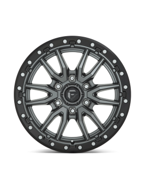 Felga aluminiowa D680 Rebel Matte GUN Metal Black Bead Ring Fuel - ujęcie 3