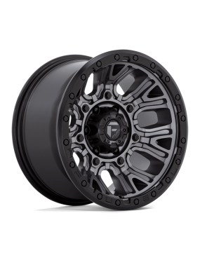 Felga aluminiowa D825 Traction Matte Gunmetal W/ Black Ring Fuel