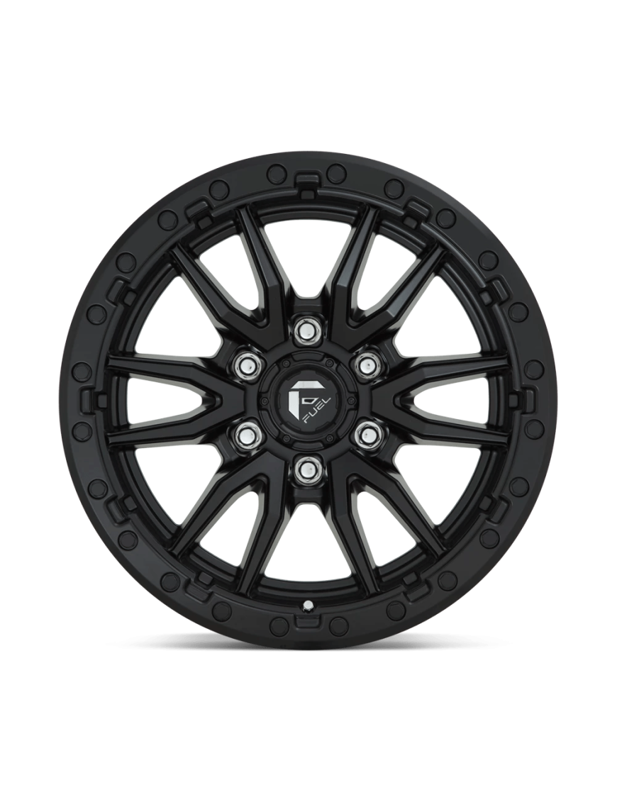 Felga aluminiowa D679 Rebel Matte Black Fuel - ujęcie 3