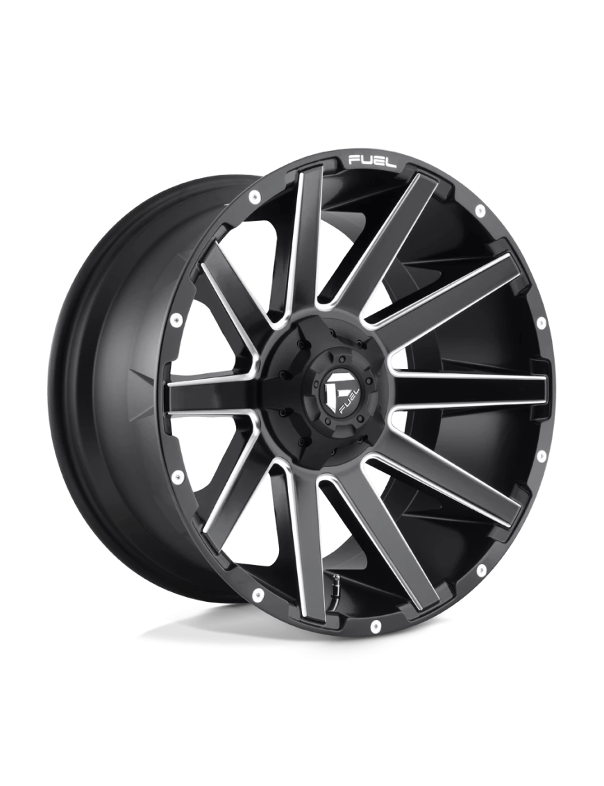 Felga aluminiowa D616 Contra Matte Black Milled Fuel