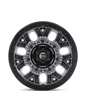 Felga aluminiowa D825 Traction Matte Gunmetal W/ Black Ring Fuel - ujęcie 3