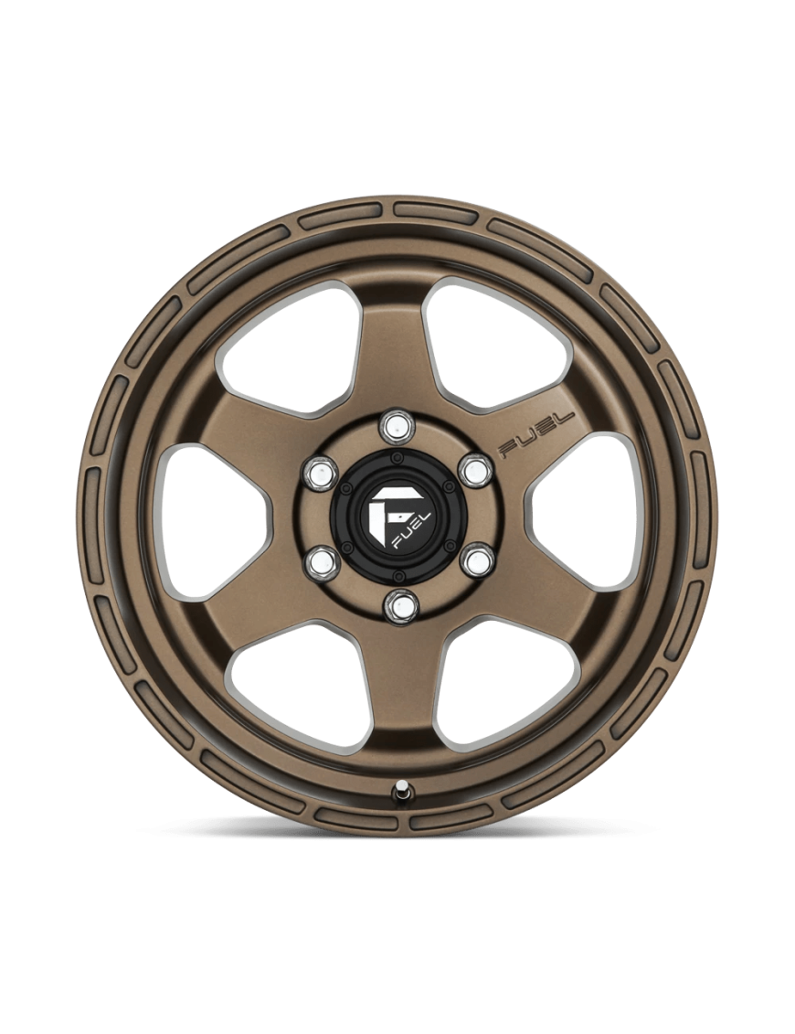 Felga aluminiowa D666 Shok Matte Bronze Fuel - ujęcie 3