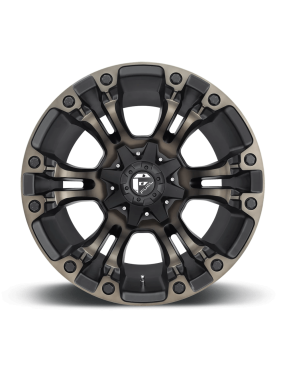 Felga aluminiowa D569 Vapor Matte Black Double Dark Tint Fuel - ujęcie 3