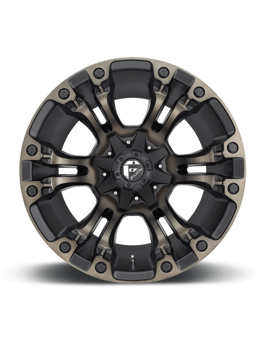 Felga aluminiowa D569 Vapor Matte Black Double Dark Tint Fuel - ujęcie 3
