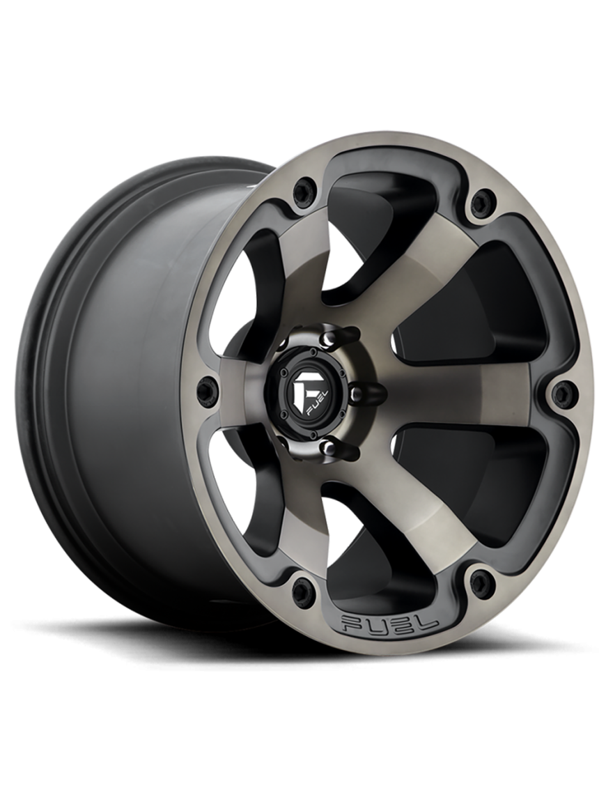 Felga aluminiowa D564 Beast Matte Black Double Dark Tint Fuel