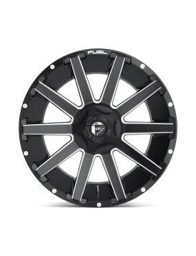 Felga aluminiowa D616 Contra Matte Black Milled Fuel - ujęcie 3