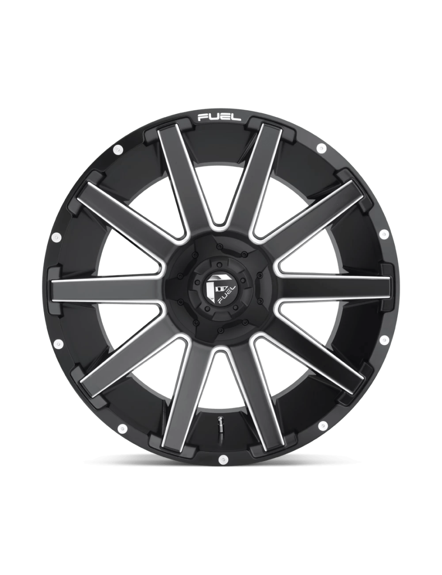 Felga aluminiowa D616 Contra Matte Black Milled Fuel - ujęcie 3
