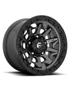 Felga aluminiowa D716 Covert Matte GUN Metal Black Bead Ring Fuel