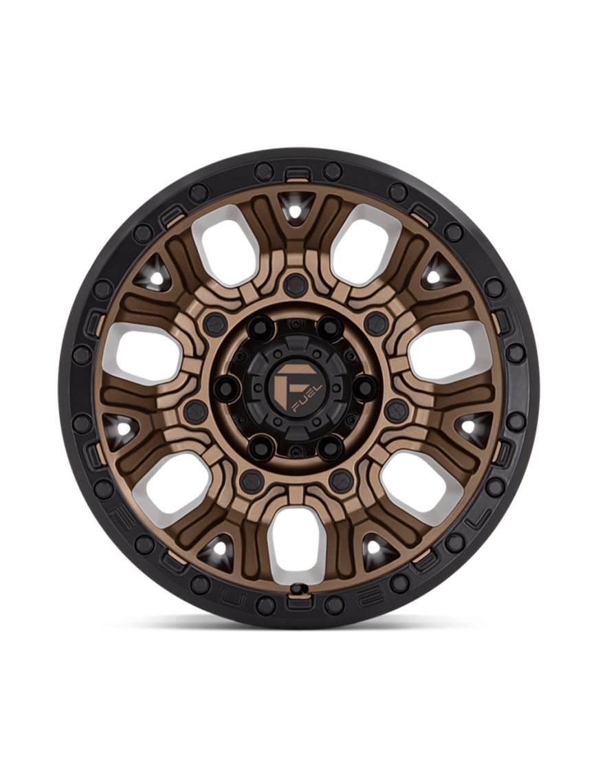 Felga aluminiowa D826 Traction Matte Bronze W/ Black Ring Fuel - ujęcie 3
