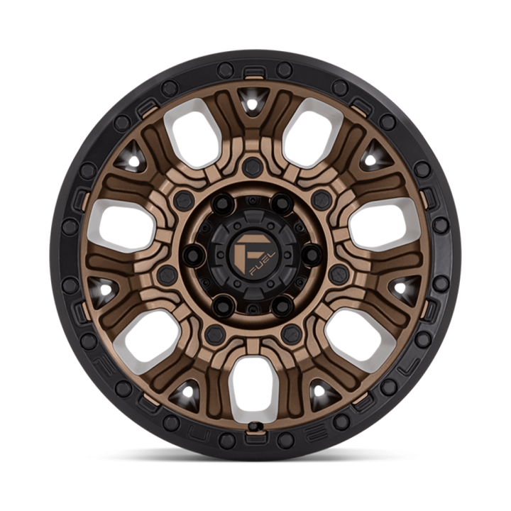 Felga aluminiowa D826 Traction Matte Bronze W/ Black Ring Fuel - ujęcie 3