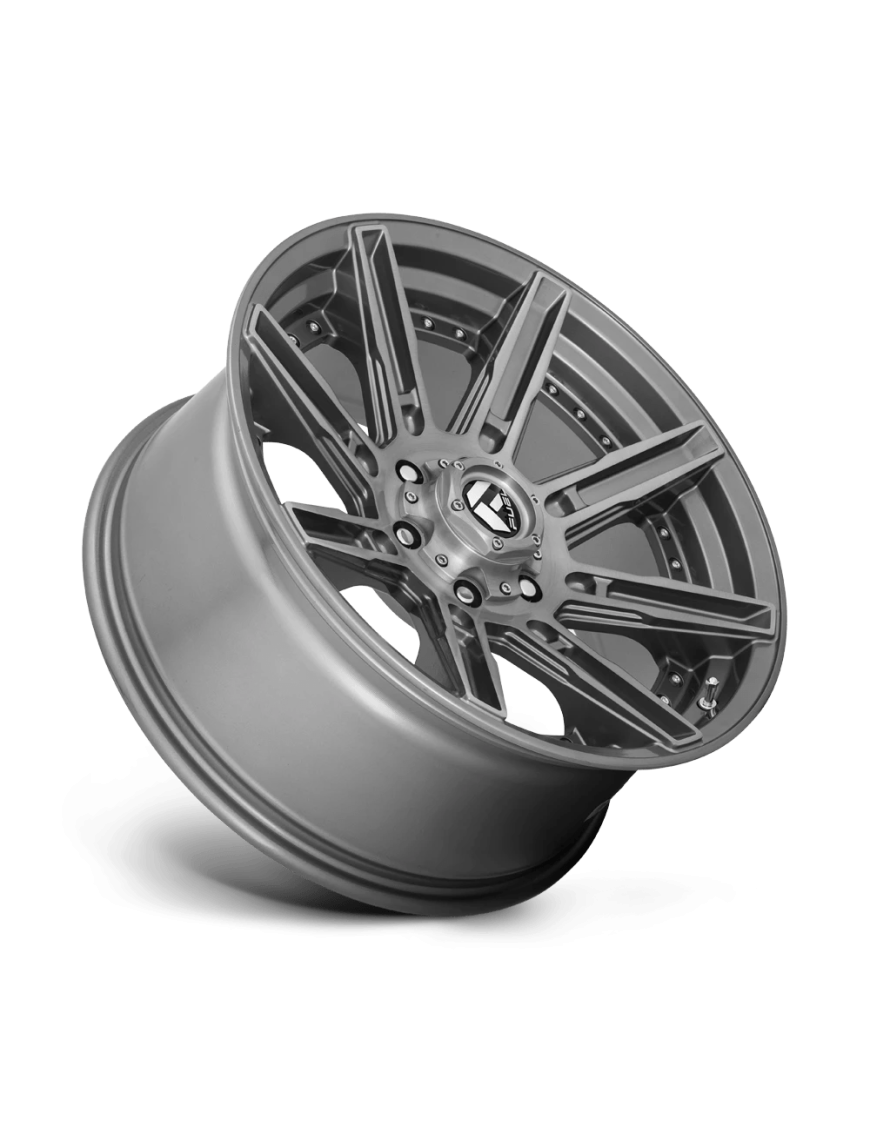 Felga aluminiowa D710 Rogue Platinum Brushed GUN Metal Tinted Clear Fuel - ujęcie 2