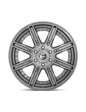 Felga aluminiowa D710 Rogue Platinum Brushed GUN Metal Tinted Clear Fuel - ujęcie 3