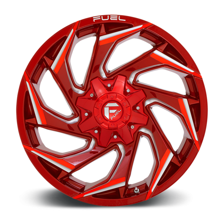 Felga aluminiowa D754 Reaction Candy RED Milled Fuel - ujęcie 3