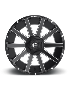 Felga aluminiowa D616 Contra Matte Black Milled Fuel - ujęcie 3