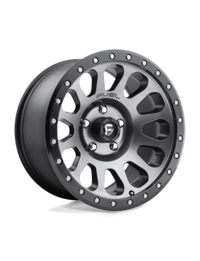 Felga aluminiowa D601 Vector Matte GUN Metal Black Bead Ring Fuel
