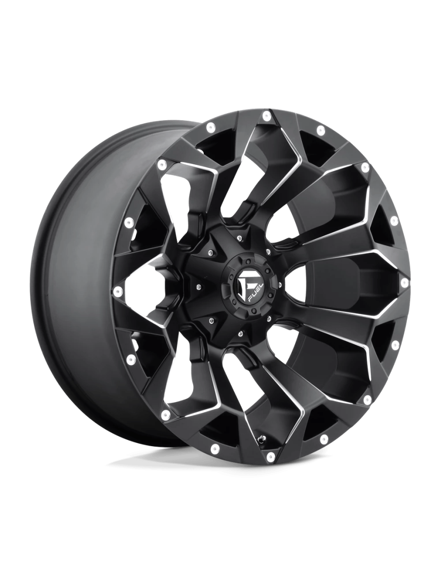 Felga aluminiowa D546 Assault Matte Black Milled Fuel