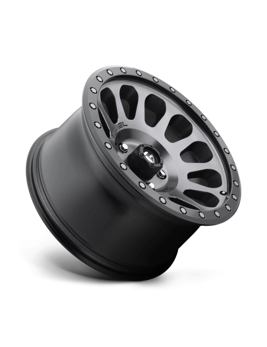 Felga aluminiowa D601 Vector Matte GUN Metal Black Bead Ring Fuel - ujęcie 2