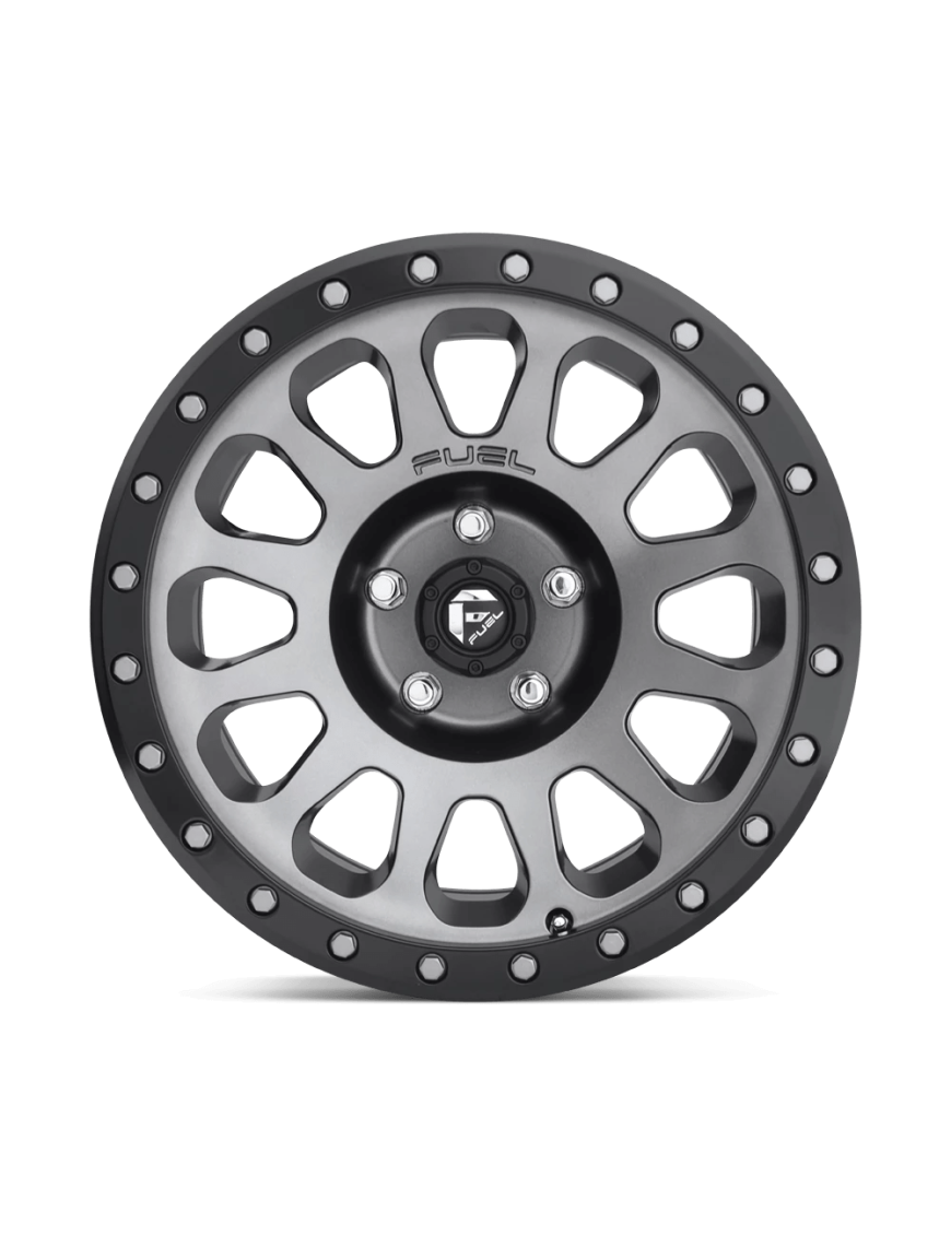 Felga aluminiowa D601 Vector Matte GUN Metal Black Bead Ring Fuel - ujęcie 3