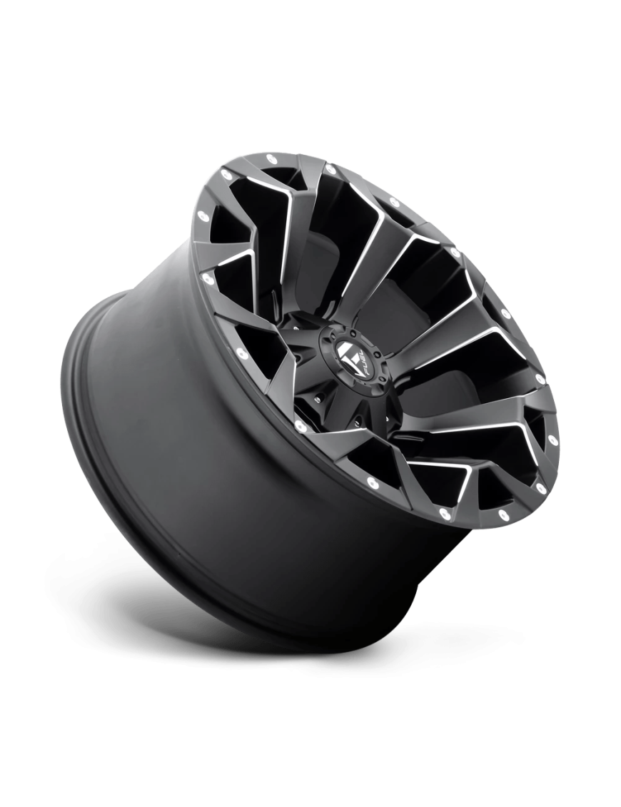 Felga aluminiowa D546 Assault Matte Black Milled Fuel - ujęcie 2