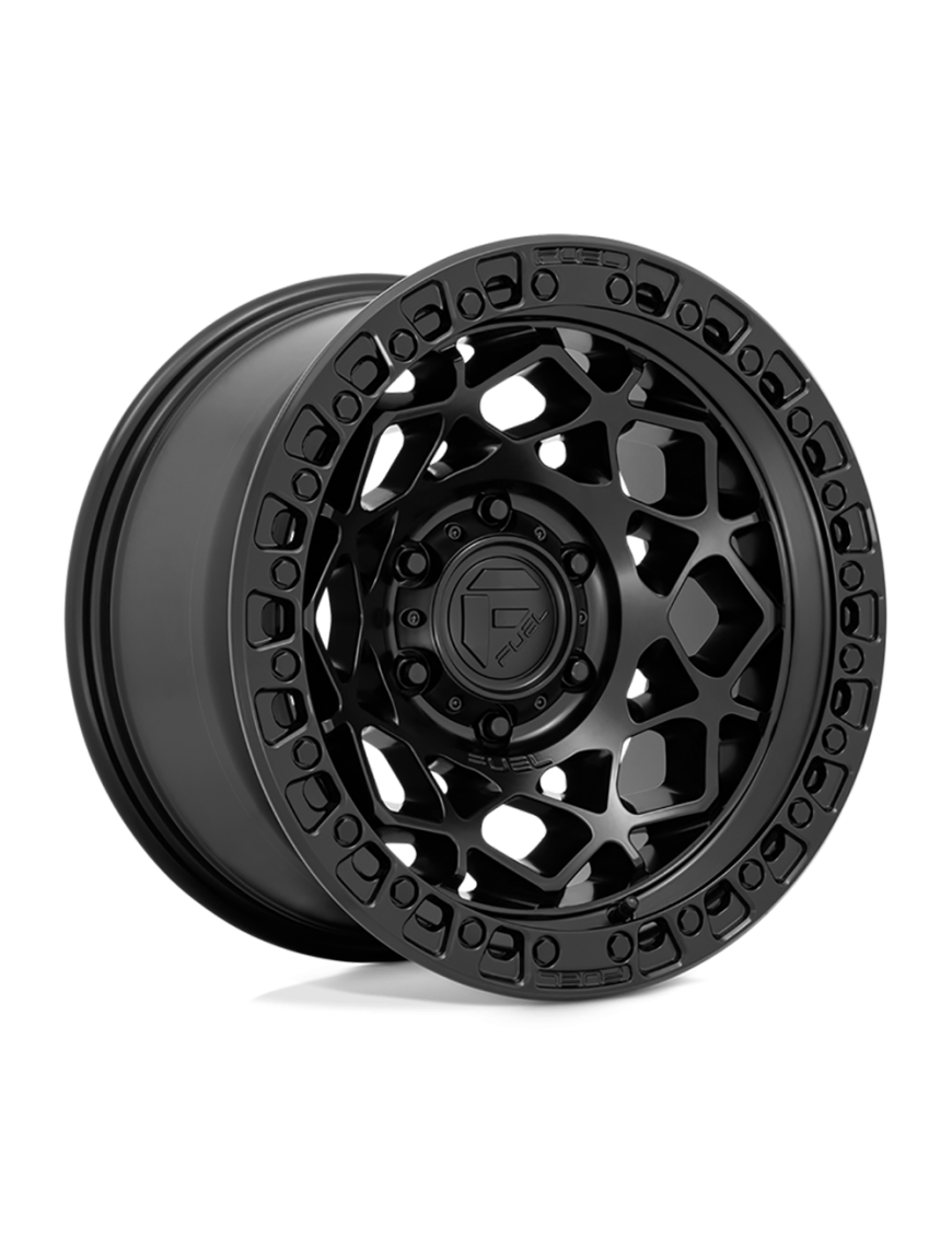 Felga aluminiowa D786 Unit Matte Black W/ Matte Black Ring Fuel