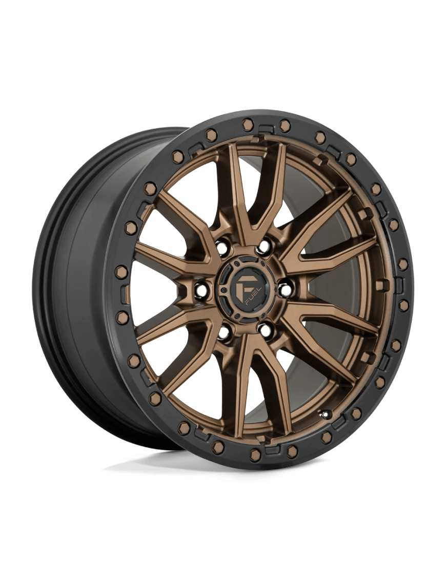 Felga aluminiowa D681 Rebel Matte Bronze Black Bead Ring Fuel