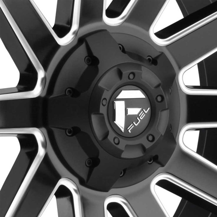 Felga aluminiowa D616 Contra Matte Black Milled Fuel - ujęcie 5