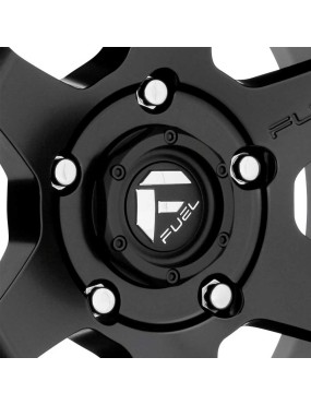 Felga aluminiowa D664 Shok Matte Black Fuel - ujęcie 5