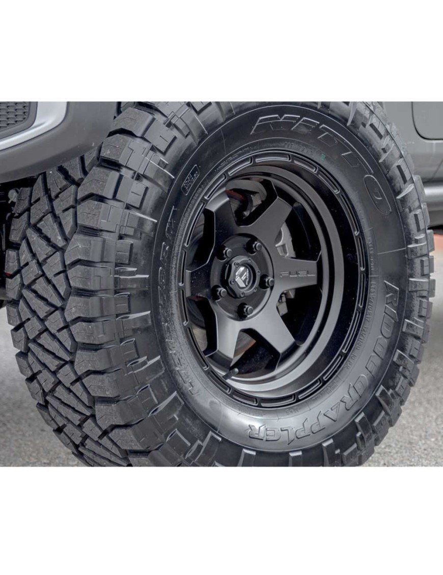 Felga aluminiowa D664 Shok Matte Black Fuel - ujęcie 6
