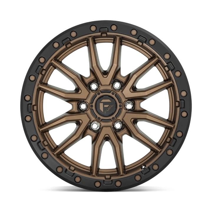 Felga aluminiowa D681 Rebel Matte Bronze Black Bead Ring Fuel - ujęcie 3
